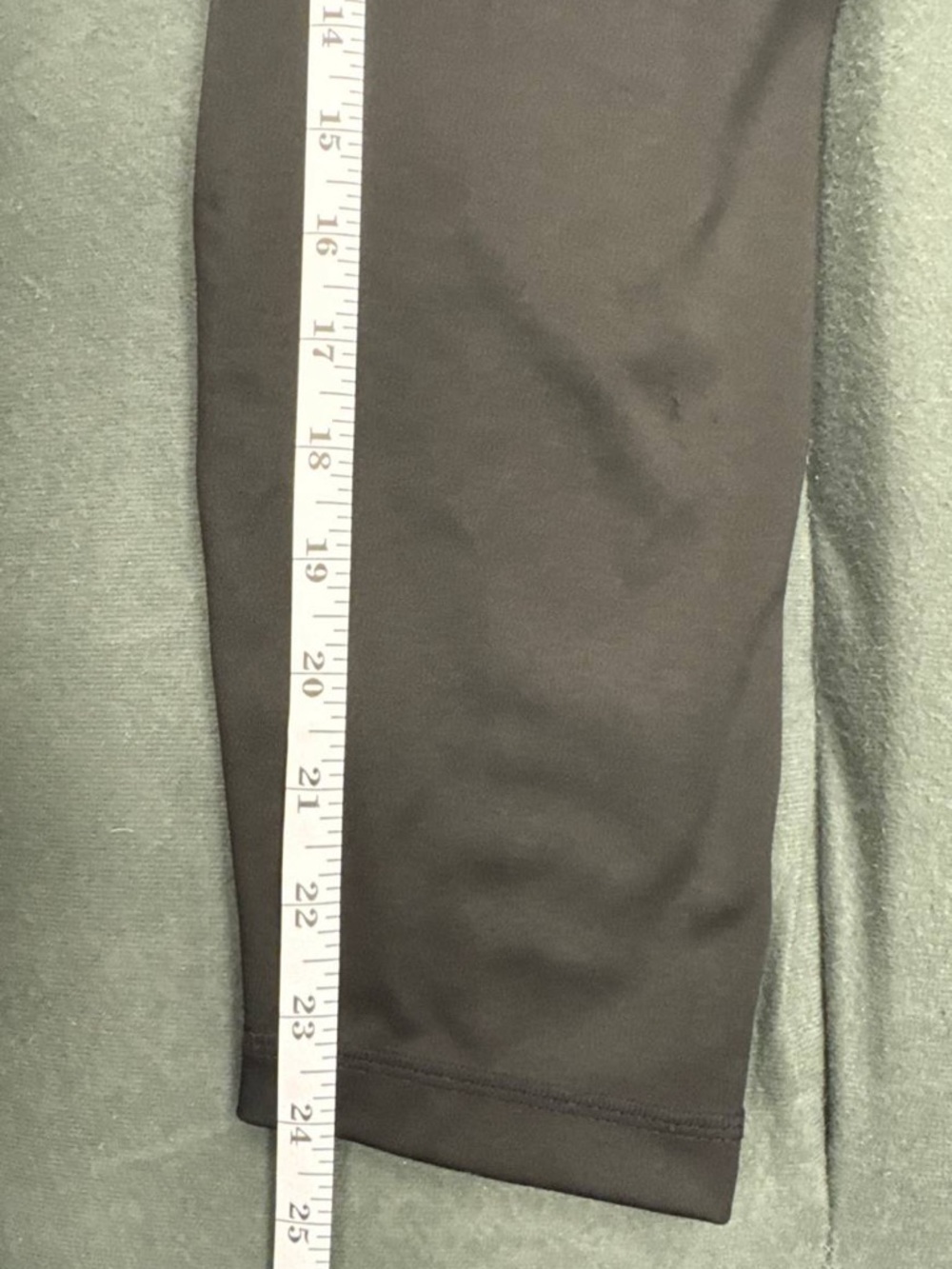 Velocity Parker Basic Black Leggings Size 1X - Picture 5 of 7